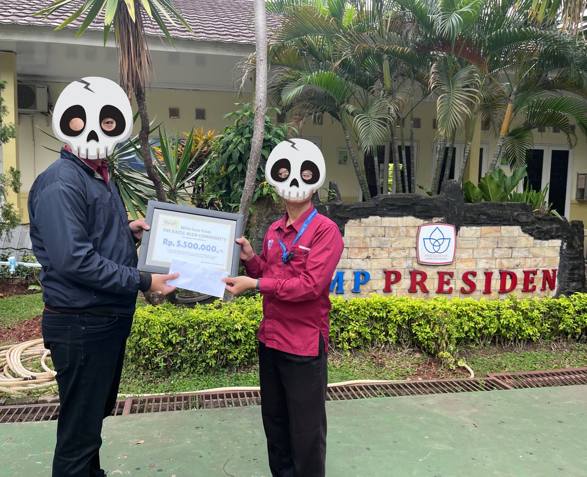 AlgolemNFTs's tweet image. Update for Donations. 
Now all donations has been accepted by the School. 2,291 $ALGO &amp;amp; 11 $XRPL its worth of 5,500,000 rupiah. Once again thank you so much everyone! You all Legend and keep Basic!

#algofam #Algorand #ALGONFTs #XRPArmy