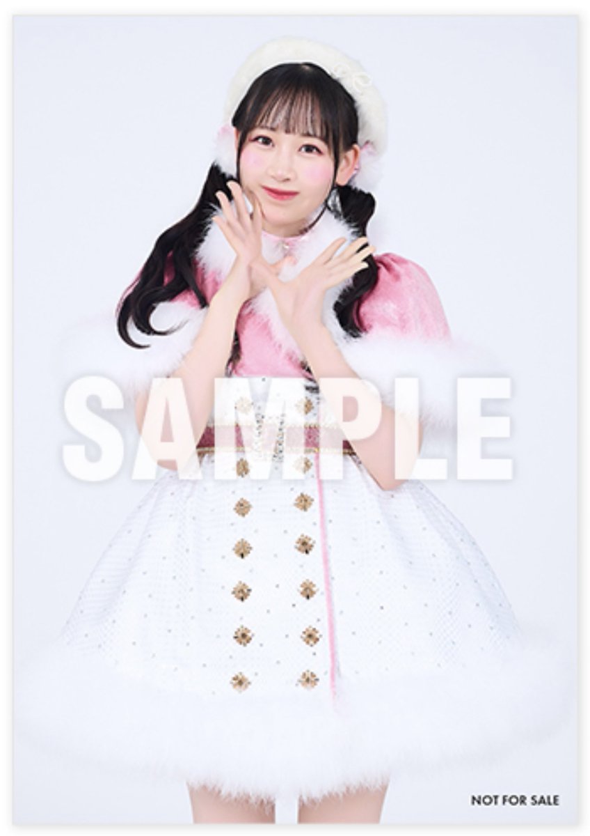 クリスマス衣装のブロマイド🎄 かれんたんかわいい💞 #松本かれん