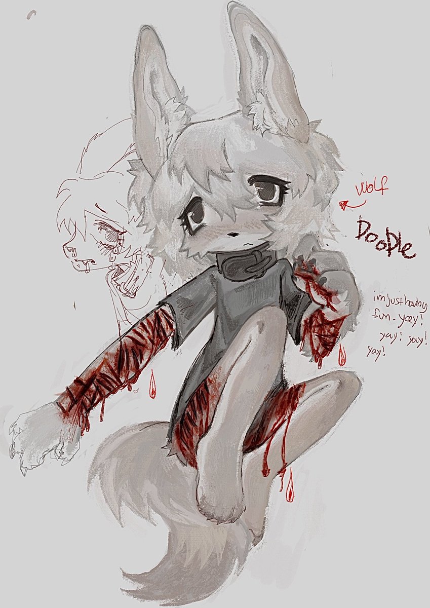 Polluted_Bat's tweet image. shitty doodle