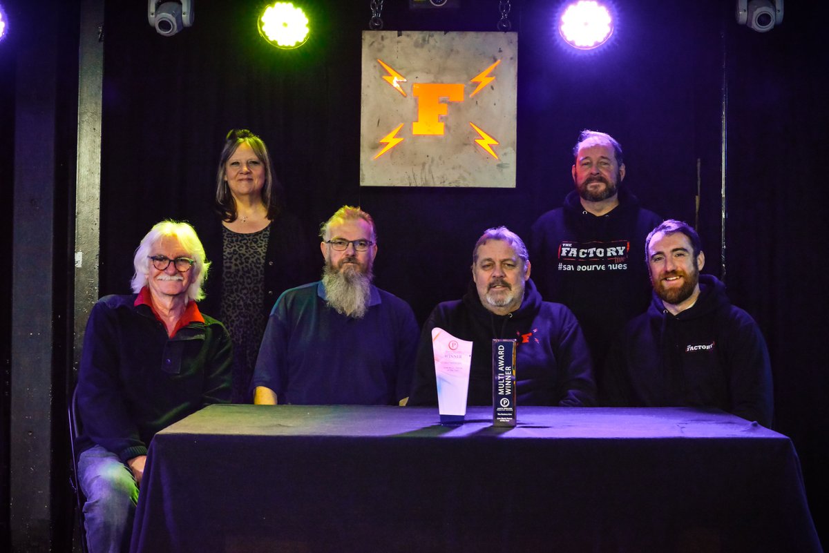 SMSheldrake's tweet image. An honour to win @prestigeawards_ South England 'Live Music Venue of the Year' two years in a row! It's taken an unbelievable amount of hard work from everyone involved (including Dylan The Dog) - thank you to everyone who's been a part of it - live music brings people joy! ❤️🖤