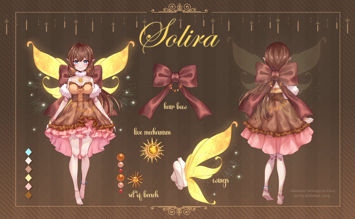 <a href="/MilavaNii/">Milavana ♡ | @VGen</a> <a href="/Kaidachu/">kaidachu</a> <a href="/shelter_qwq/">🌿𝕤𝕙𝕖𝕝𝕥𝕖𝕣 ૮꒰ ˶• ༝ •˶꒱ა 🌸 | comms open!</a> <a href="/Golden_Bear_24/">GoldenBear 🐻🌸</a> <a href="/ginakijamie/">銀の秋·Jamie · VGen OPEN</a> <a href="/Shugo02712604/">Shugo - Commission closed</a> Who's next? well, I introduced 2 new characters this year.
Solira, designed by <a href="/shelter_qwq/">🌿𝕤𝕙𝕖𝕝𝕥𝕖𝕣 ૮꒰ ˶• ༝ •˶꒱ა 🌸 | comms open!</a> and drawn by both <a href="/Golden_Bear_24/">GoldenBear 🐻🌸</a> and in "Belonging" by <a href="/Kaidachu/">kaidachu</a> 
And <a href="/MoonlightGuyEh/">𝙍𝙚𝙖𝙥𝙚𝙧 𝙈𝙤𝙤𝙣𝙡𝙞𝙜𝙝𝙩 - Art Raffle</a> designed Talpa!