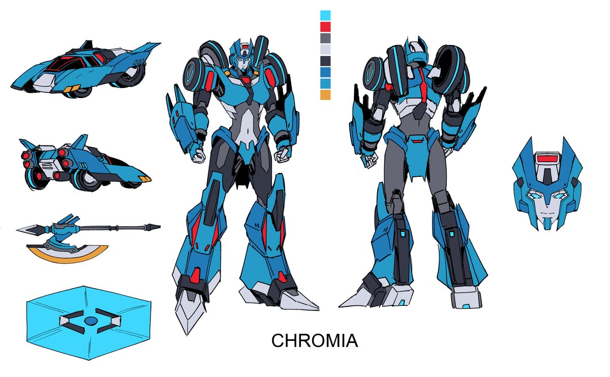 1Ongget's tweet photo. "Let actions speak for you."
My concept of Fractured Alliance Chromia
#Transformers #maccadams #TFFA https://t.co/lWbK6shvO6