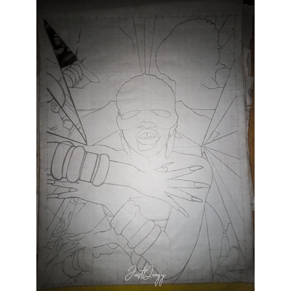 JustDeegy's tweet photo. After a month, I get to finish this artwork finally 
It was fun as always 
#fypviraltwitter #ITWelcomeToDerry #Artistday #artwork #fypシ゚ https://t.co/ikAu8MsLvC