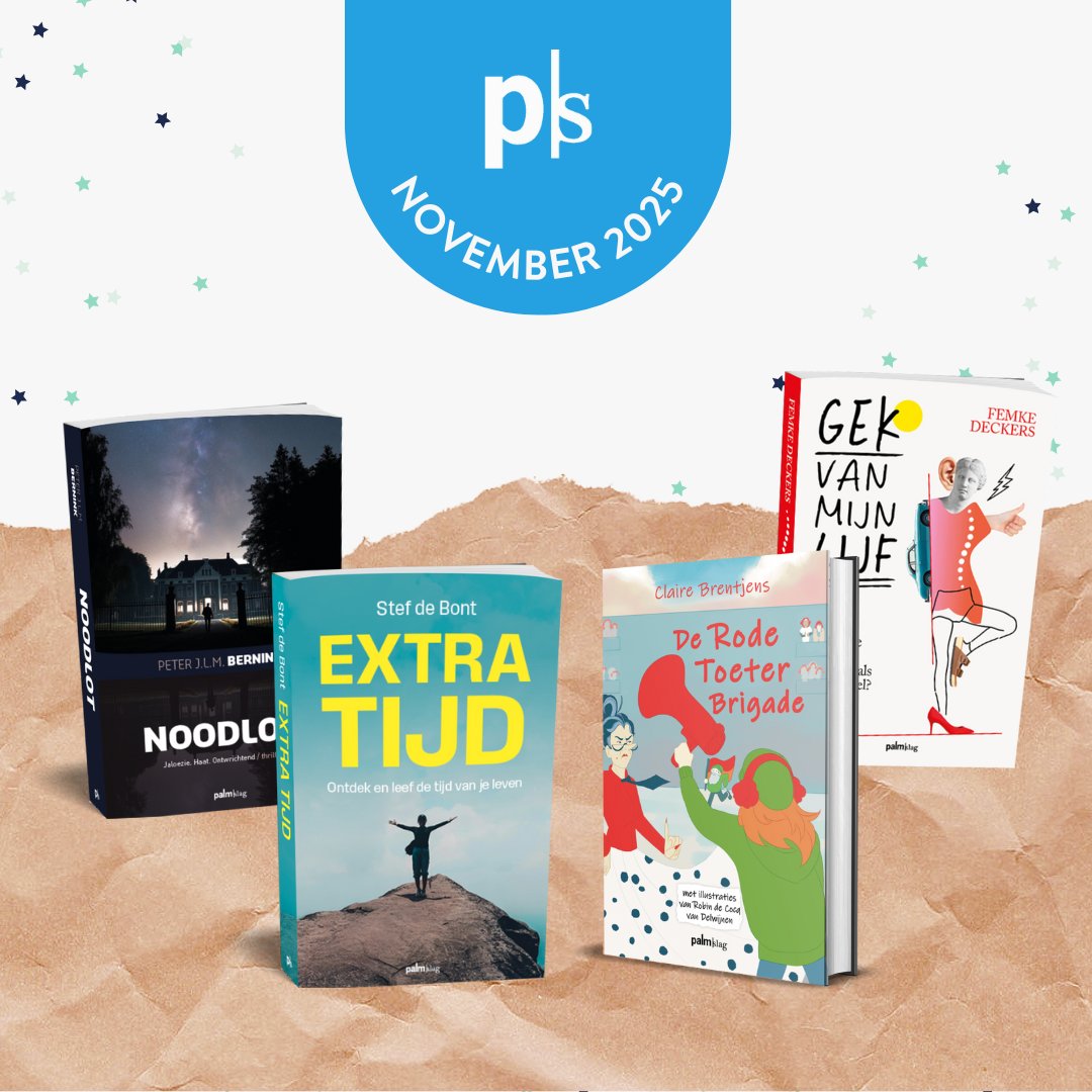 Deze boeken verschenen in november! 📚

📘 ‘NoodLot’ van Peter J.L.M. Bernink
📘 ‘Extra Tijd’ van Stef de Bont
📘 ‘De Rode Toeter Brigade’ van Claire Brentjens 
📘 ‘Gek van mijn lijf’ van Femke Deckers

Welke boeken zet jij op jouw najaars TBR? 💌