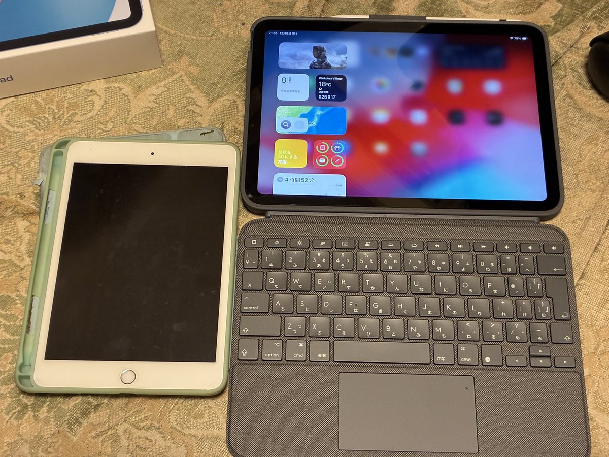 6年ぶりにiPadを更新。遍歴は多分初代iPad→iPad2→初代iPad mini