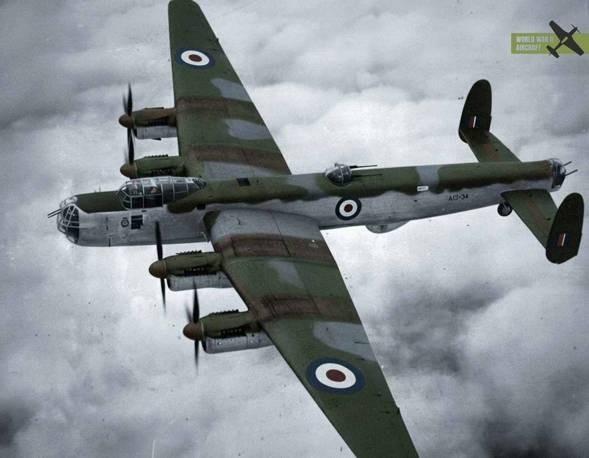 Avro Lincoln was last RAF piston engine heavy bomber. As the V bombers we’re not yet ready, United States loaned RAF 88 B-29s, designated Washington B.1, to fill the gap.