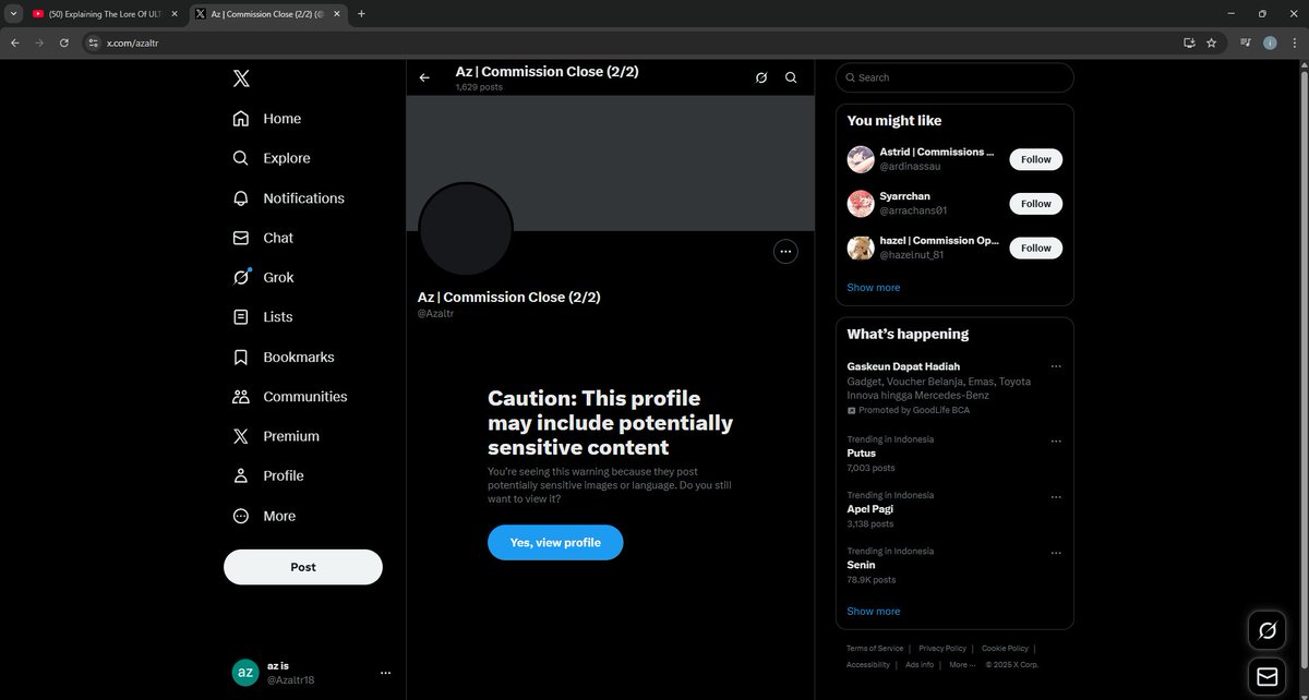 Az | Inactive🔞 tweet media