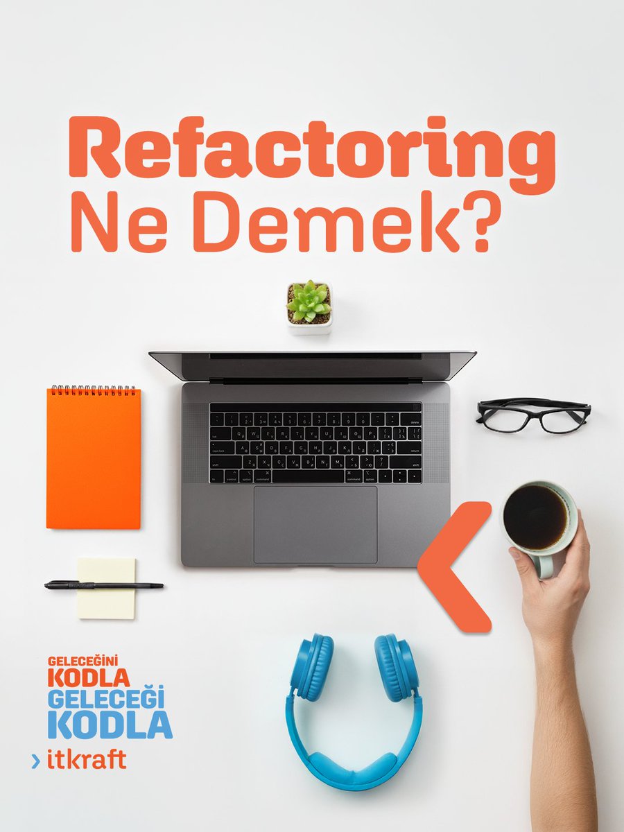 +Kodun işlevi aynı kalabilir ama yapısı daha iyi hâle getirilebilir mi?
-Evet, buna #refactoring deniyor.

“Çalışıyor olması yeterli” demek kısa vadede işe yarar;
ama okunabilir, sürdürülebilir ve geliştirilebilir kod uzun vadede her zaman kazandırır.
#ITKraft #Yazılım #Kodlama