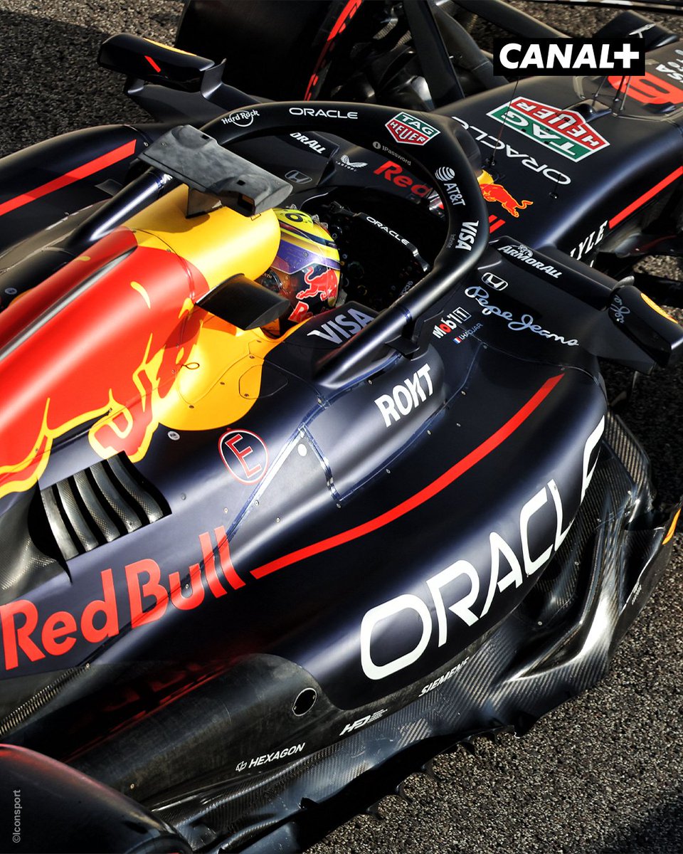 CanalplusF1's tweet image. Première fois en tant que pilote Red Bull pour Isack Hadjar à l'occasion des tests à Abu Dhabi ✨ #F1