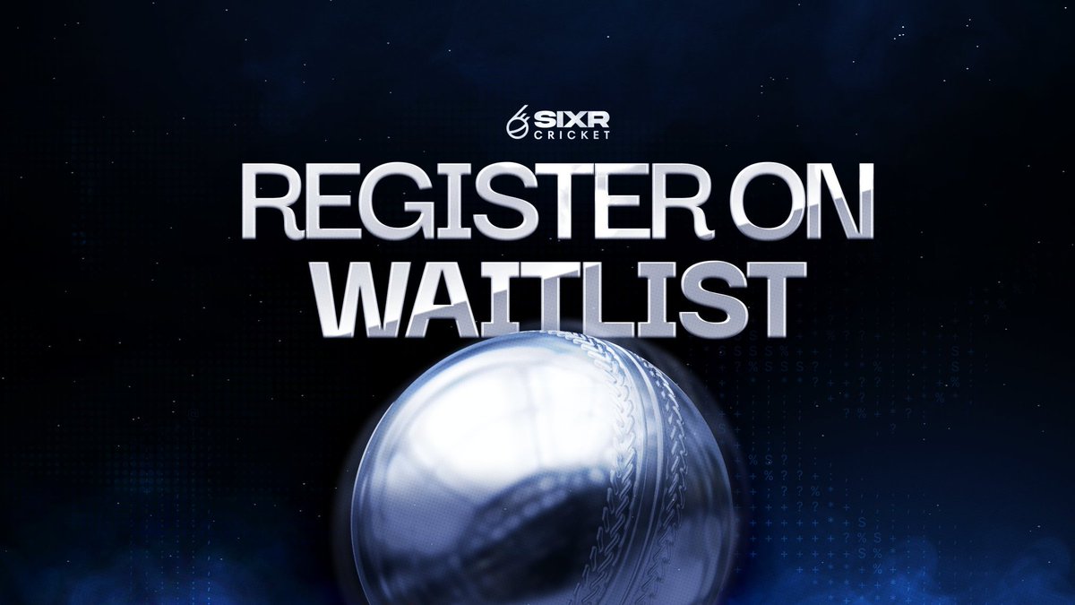 danfulaniweb3's tweet image. GM SIXR believers! 

Day 26 of posting about the SIXR airdrop

 Quick update of today @SIXR_cricket just opened the whitelist!Grab your spot here sixrcricket.com/waitlist

 All you need:
-Your name 
-Gmail address 
 
LFG!