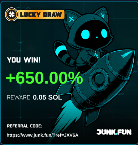 I'm up +650.00% by junking my dead memecoins on <a href="/junkfun_/">junk.fun</a> this week. Way too easy.
Thanks <a href="/mantanetwork/">Manta Network (🔱,🔱)</a> and <a href="/bonk_inu/">BONK!!!</a>!
Junk your dead memes too: junk.fun/?ref=JXV6A