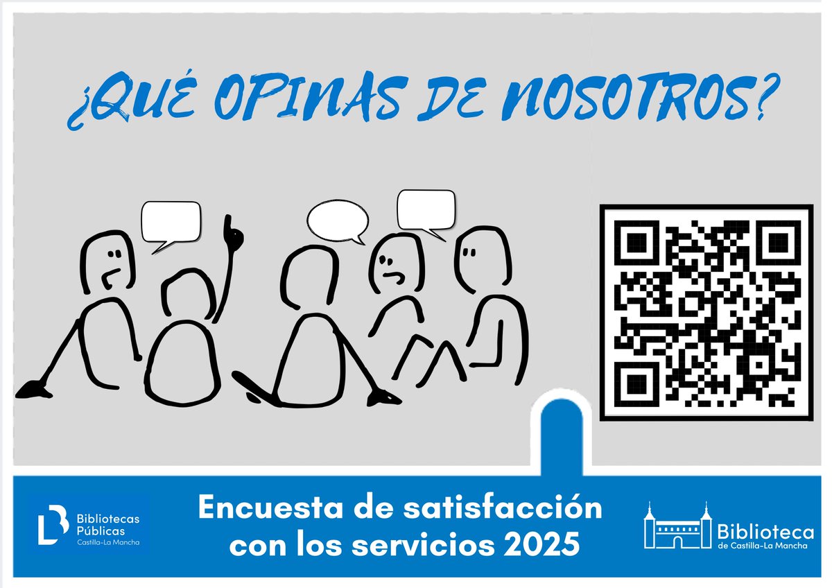 ¿Qué opinas de nosotros?

¿Tienes 5 minutos para contestar una breve encuesta que nos ayude a mejorar los servicios que te prestamos? Accede a nuestro formulario y envíanos tu respuesta: encuestas-gen.castillalamancha.es/index.php/5396…