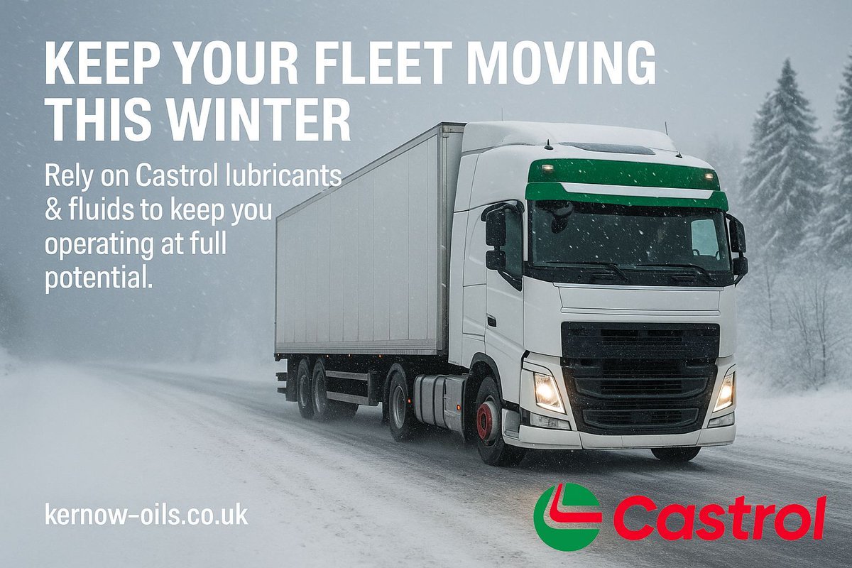 Winter isn’t the time to skimp on your fluids. The right coolant/antifreeze and a trusted brand like Castrol can protect against freezing, corrosion and overheating.

At Kernow Oils, we’ve got the Castrol range ready for you.
buff.ly/st2QjfZ

Act now. Protect your engine.