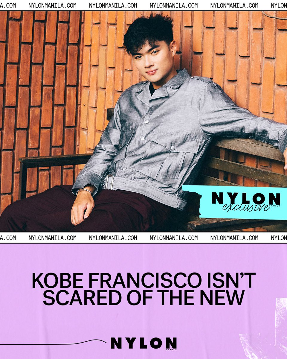 NYLONManila's tweet photo. Content creator Kobe Francisco is kicking off new chapters of his career with nothing less than grit and unyielding determination.

READ HERE: https://t.co/eFdvxx7Xbt https://t.co/yOAs62hf4s