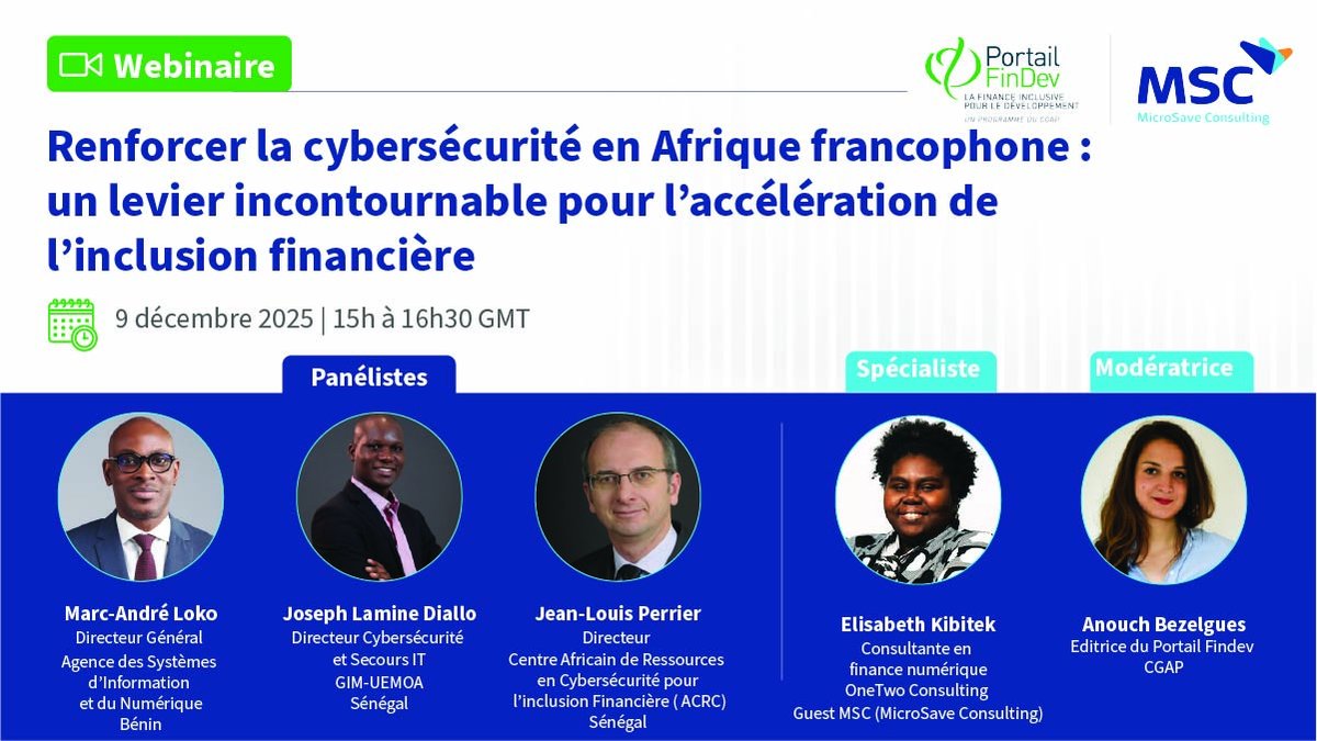 MSC (MicroSave Consulting) - Afrique francophone tweet media