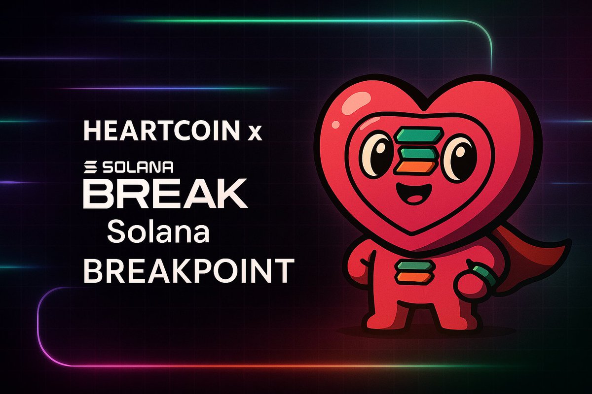 ❤️coin x Solana Breakpoint 2025

We’re coming to Abu Dhabi! 👀
$HEARTCOIN