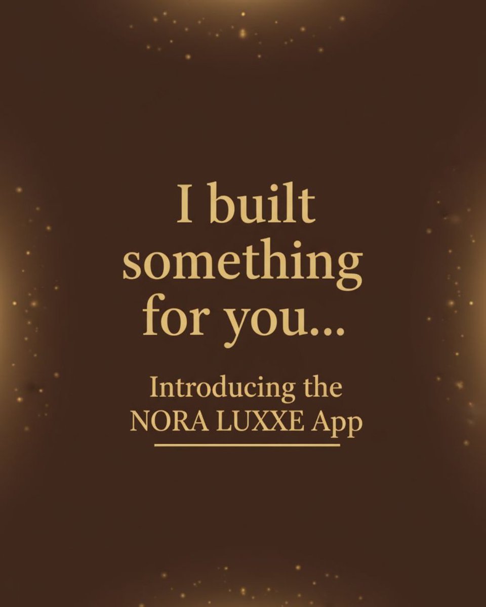 nora luxxe tweet media
