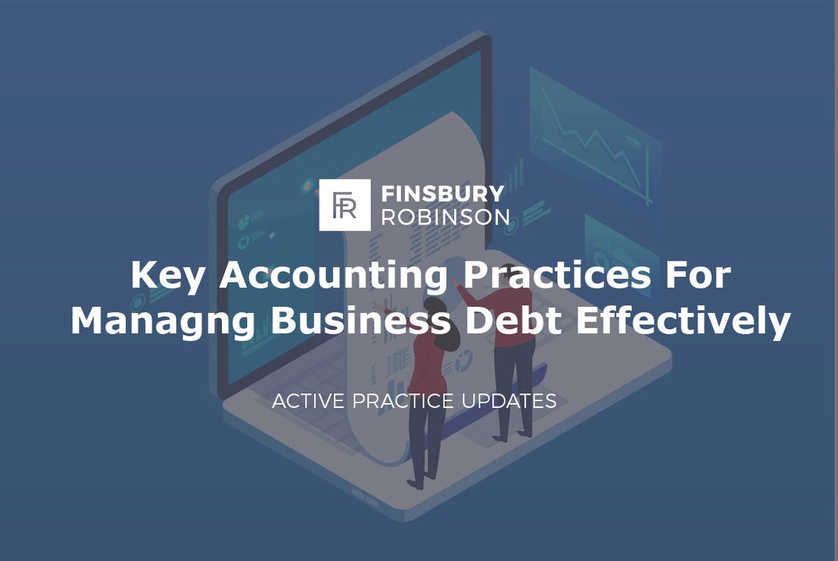 Download our Key accounting practices for managing business debt effectively Guide

Read More: finsburyrobinson.co.uk/resources/key-…