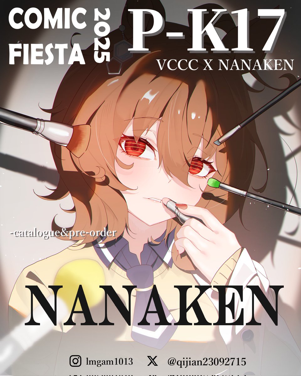 NANAKEN | 🇲🇾Comic Fiesta P-K17 (@qijian23092715) / Posts and
