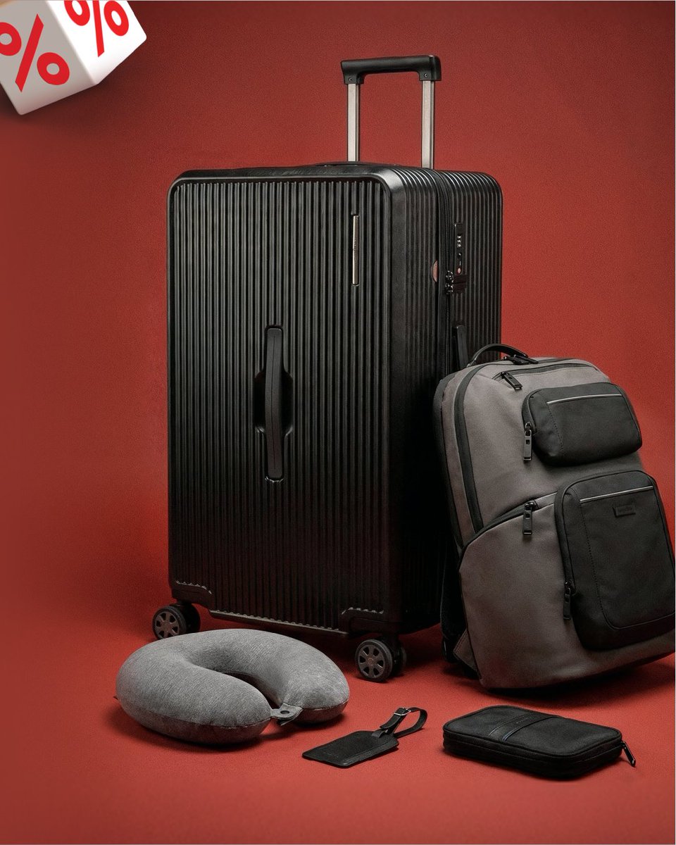 alsannat's tweet image. Hurry up!
الخصومات القوية مستمرة
Up to 60% OFF
Across all Travel Bags, Backpacks &amp;amp; Accessories.

Available in our stores &amp;amp; online
زوروا موقعنا الآن… Last Chance!

#SaleAlert #خصومات #60Off #EndOfYearSale #TravelBags #BusinessTravel #KSA #SaudiOffers