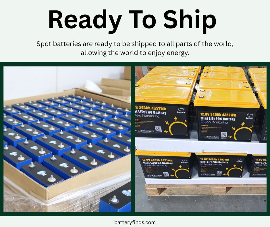 batteryfinds's tweet photo. Energy on demand. 🌍⚡
Our Ready-To-Ship Spot #LiFePO4 batteries—12V 340Ah packs &amp; cells—are stocked for fast global delivery. Reliable power for solar, mobile, and backup systems.

Get yours now and energize your world!
👉 https://t.co/0eVOK9ejlK

#Battery #EnergyStorage #Solar https://t.co/SwJupv2X8R