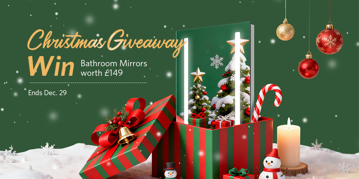 🎁 Christmas 2025 GIVEAWAY ALERT! Win a LUMIRRORS LED Bathroom Mirror! 🎁
How to Enter to Win:
❤️ Follow <a href="/LumirrorsInc/">Lumirrors</a> 
➡️ LIKE &amp; SHARE  this post.
🏷️ TAG a friend in comment!
Ends Dec. 29

#giveaway #win #competition #bathroom #mirrors #christmas #Contest