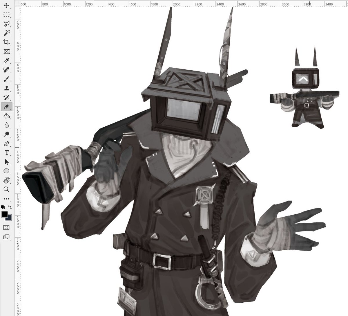 #じんがい #オブジェクトヘッド #Objecthead #異形頭