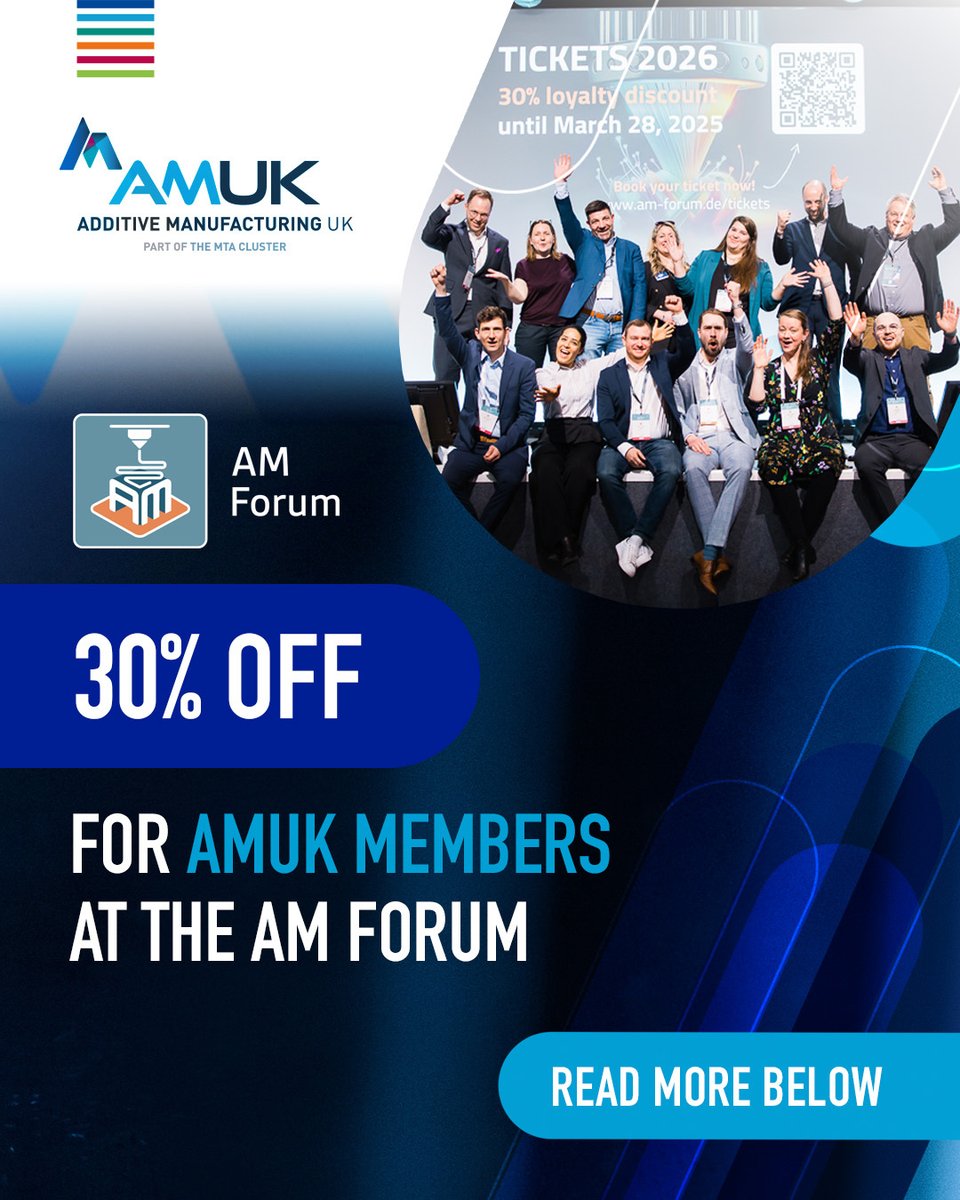 AMUK members get an exclusive 30% OFF tickets to the AM Forum! 🎉

Don’t miss your chance to learn, connect and level up with industry leaders.

👉 Message Josh Dugdale to claim your discount code 

#AMForum #AMUK #Events