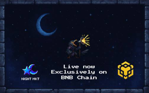 The Night Market is live now, only on <a href="/BNBCHAIN/">BNB Chain</a>!

Test your mettle and steel yourself, what role will you assume? A top trader? A thief, a troll? 

Compete for seasonal rewards, or find your opportunities in the shadows. 🗡️

App nightmkt.app