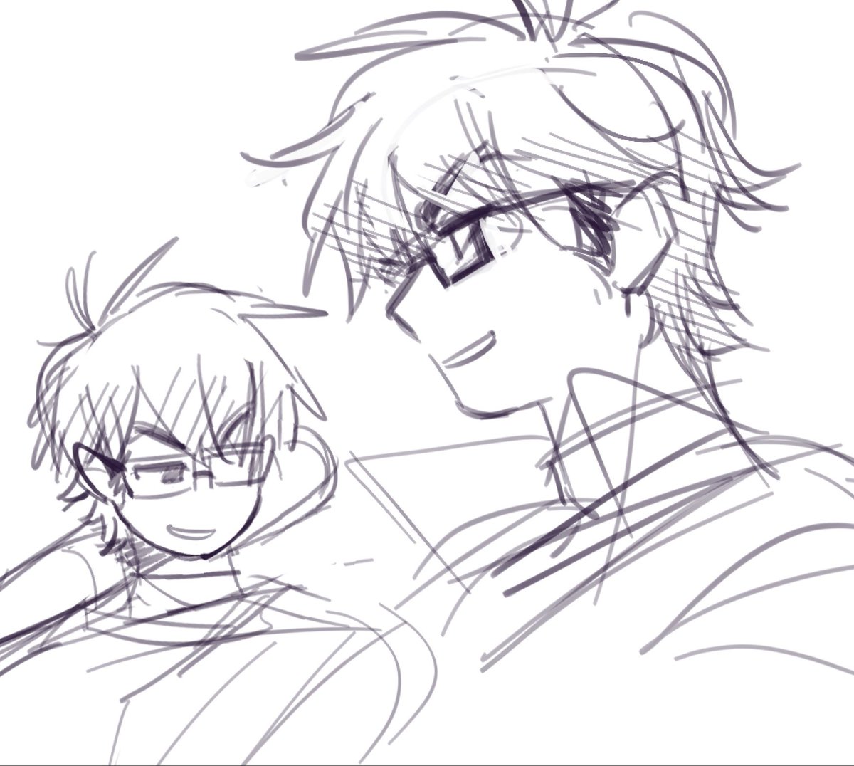 pokuyaki's tweet image. I can never decide on how long to make Miyuki’s hair
