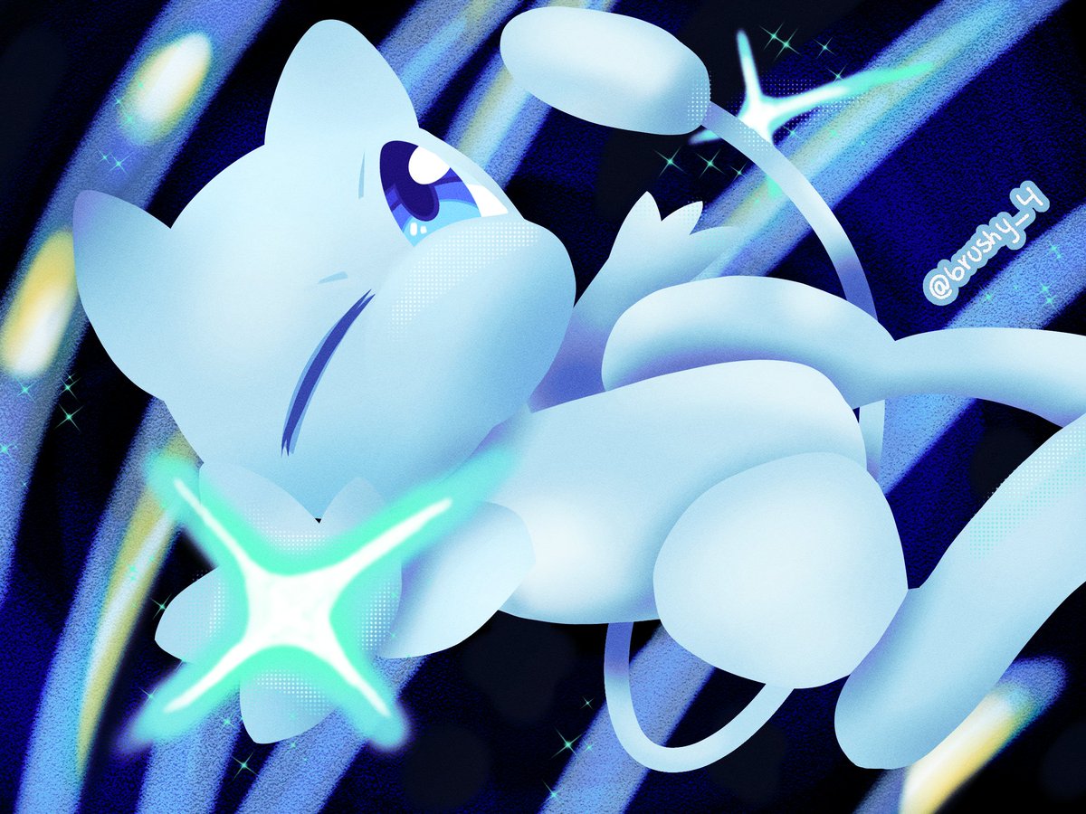 mew shiny✨
#Pokemonfanart