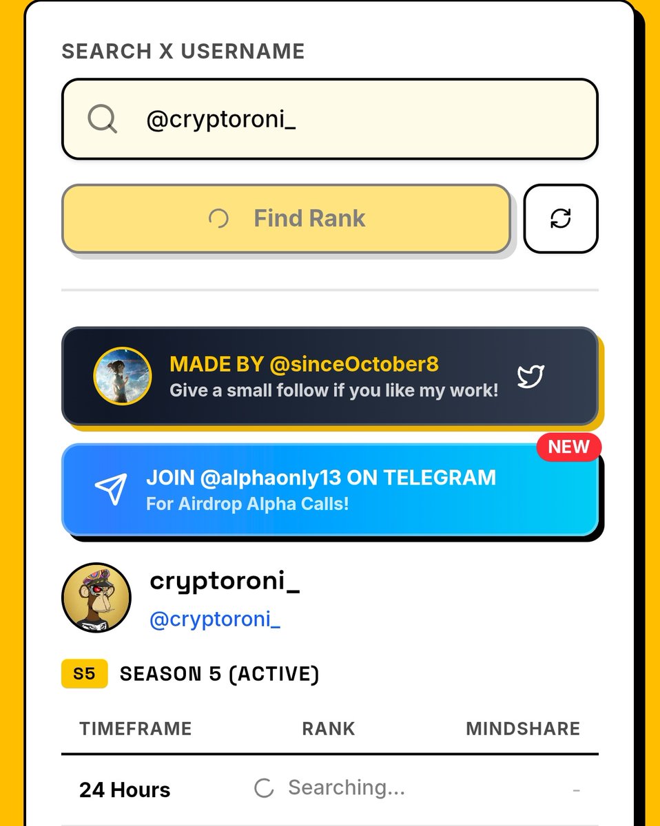 CryptoRoni_'s tweet image. Now You Can Check Your Rank - @zama Season 5 

Here’s the update :

These are community-built tools (not official), but they let you check your current rank easily.

🔗 Rank Checker Websites:
• zamarank.live
• zamapulse.vercel.app

 How to check :
Just paste your X…
