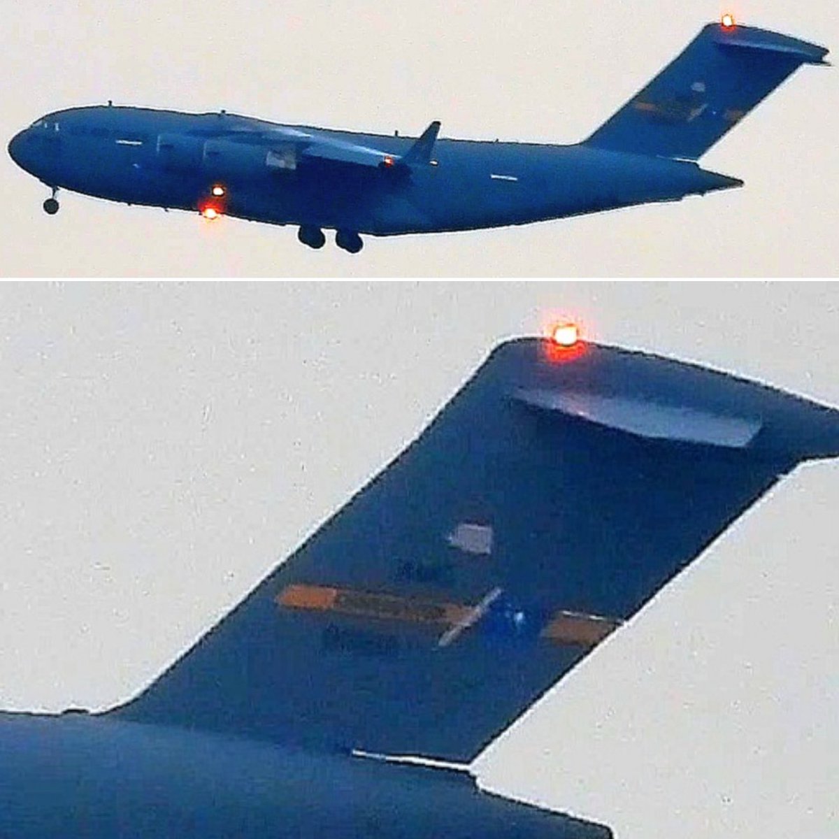 LebanonJets's tweet photo. 2nd #UnitedStates arrival into Lebanon for December USAF C17 990196 #AE080F into Beirut early this morning from Ramstein as "Reach" #RCH198 
Dec6 Charlston-SanAntonio
Dec7-8 Bangor-Ramstein https://t.co/qvEw5Ncg0J
