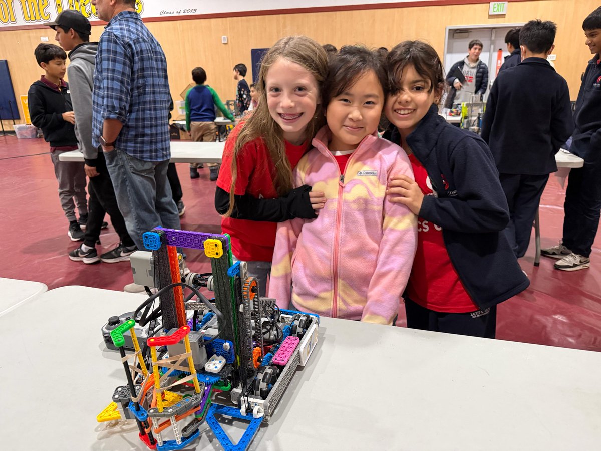 SHSSaratoga's tweet photo. Our Mustangs shined at this past weekend's Silicon Valley Robotics League Tournament competing among more than 32 teams!
Sacred Heart team100C brought home the Innovate Award and together with our 100F team placed 2nd overall in the tournament!
#SHSsaratogamustangs https://t.co/x8M8mVvm9K