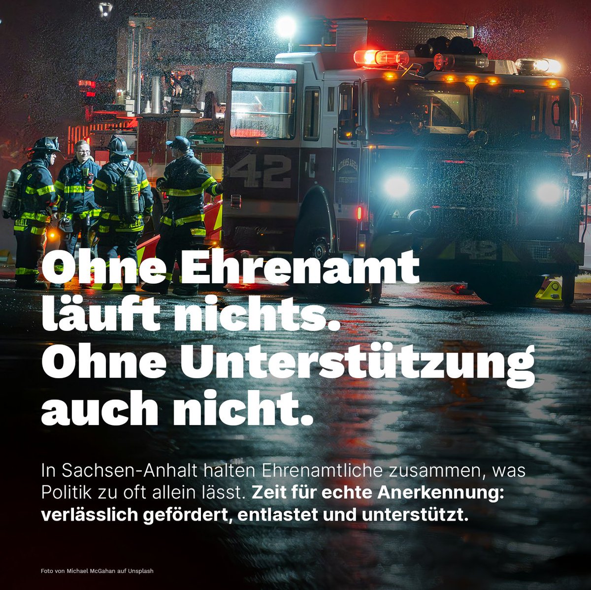 Ohne Ehrenamt läuft nichts.
Aber ohne Unterstützung auch nicht.

Wer Sachsen-Anhalt zusammenhält, braucht mehr als Applaus: verlässliche Förderung, Entlastung und echte Anerkennung.

#Ehrenamt #EhrenamtStärken #Zusammenhalt #SachsenAnhalt #DieLinke #Solidarität #Gemeinschaft