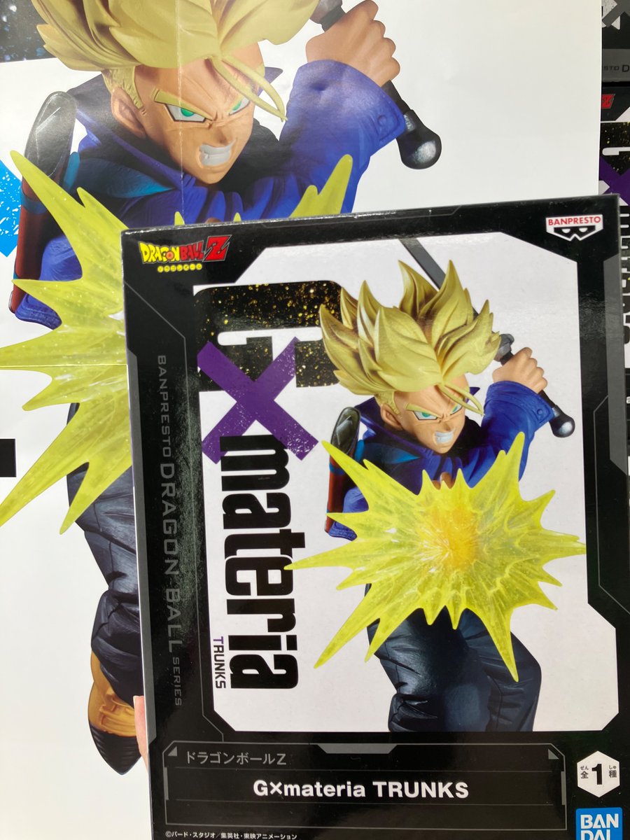 ドラゴンボールフィギア アミューズ入荷情報】 #Gmateria #TRUNKS #ドラゴンボールZ
