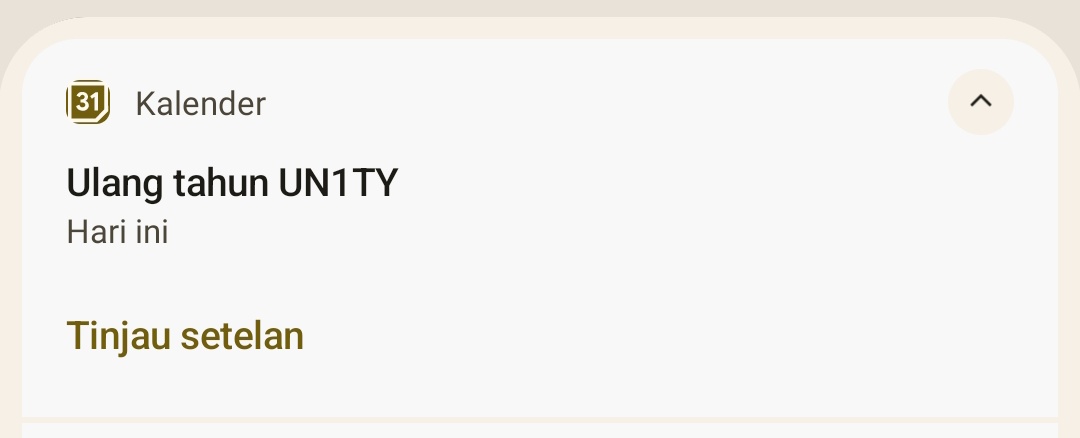 kiw 6 tahun kiw, masih ada reminder dr kalender nichh, wkwkwkk. met tgl 9 ges