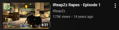 LeTrieolo's tweet photo. cod youtubers used to just name their videos anything https://t.co/jveCn5iBRG