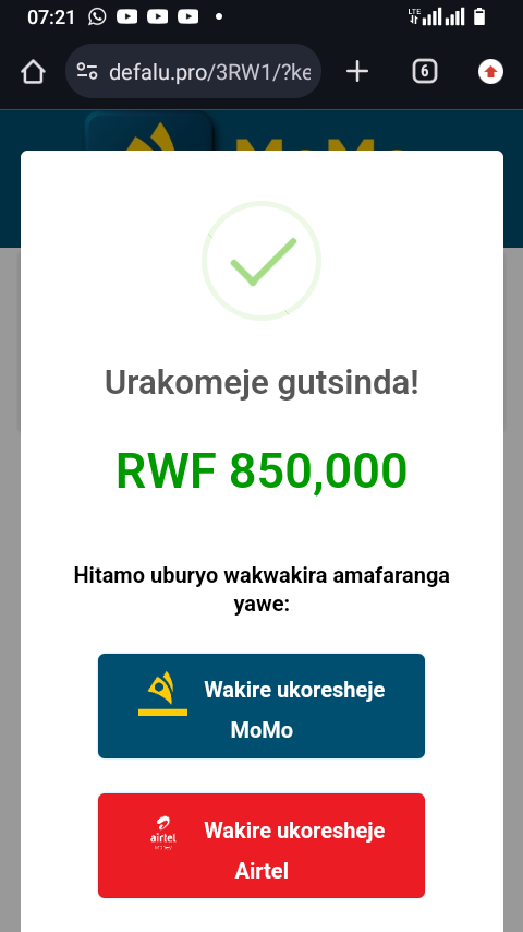 deo_niyo's tweet photo. Mwaramutse neza @MTNRwanda Aya makuru Ari GI trendinga hose y'uko ngo muri gutanga ibihembo online yababa ariyo? Ngo ni impano ya noheli .  Mwa dusobanurira Murakoze! https://t.co/mFNRbeyYfU