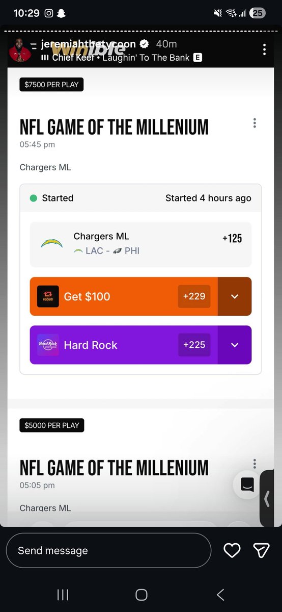 Professorcashes's tweet image. CASHHHHHH ITTTTTTTT ✅✅✅

TYCOON PLAY OF THE MILLENNIUM 💪🏻💪🏻

This was his biggest play ever, costs $5K, how could you not lock in??? 🥱🥱

t.me/FMBcheap

#capper #sportbetting #tycoor #tycoonpicks #fmb #fmbexclusive
