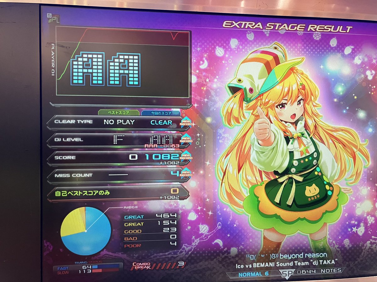 ଘ( ˙꒳˙ )ଓ⁾⁾ beyond reason 解禁！！！☆10の方もクリア付きました✌️