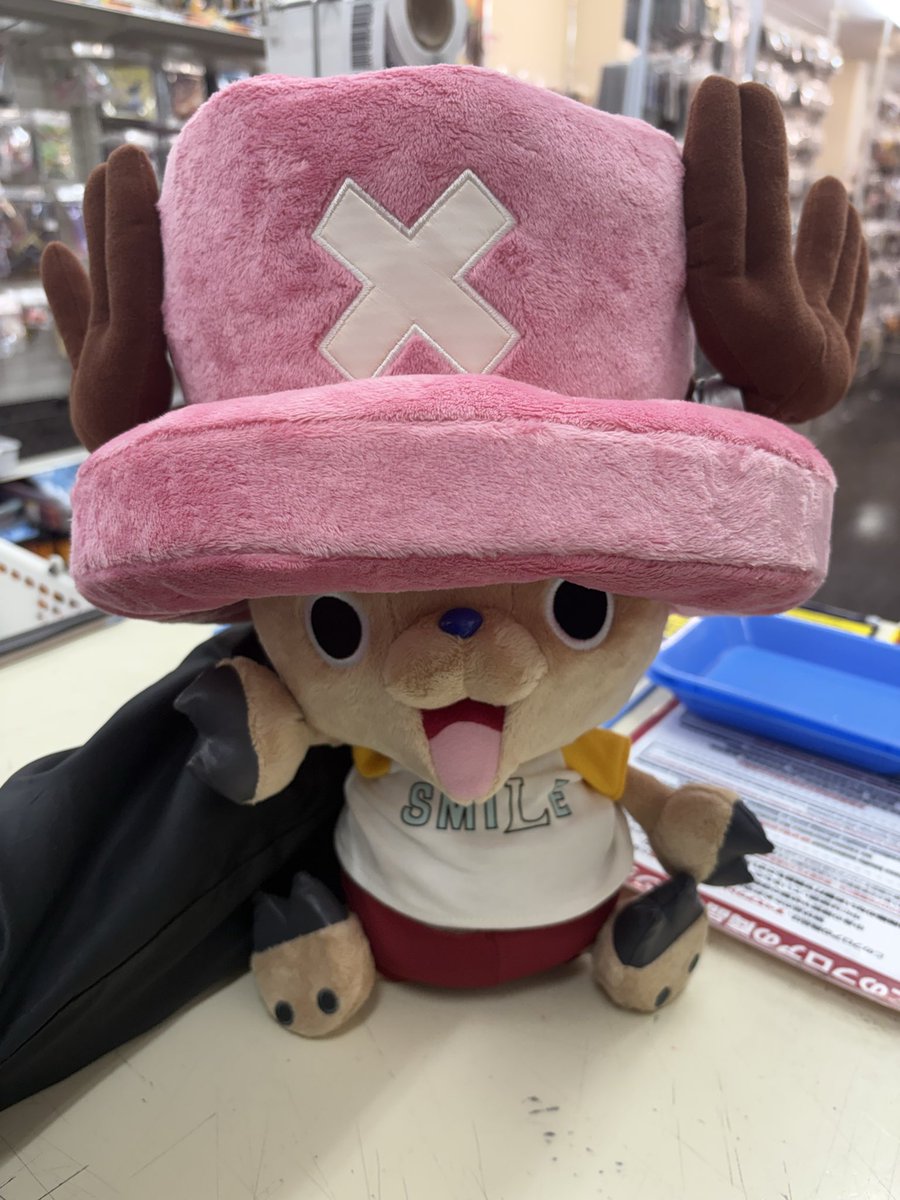 アウトレットフロアです😄 チョッパーのぬいぐるみ入荷致しました