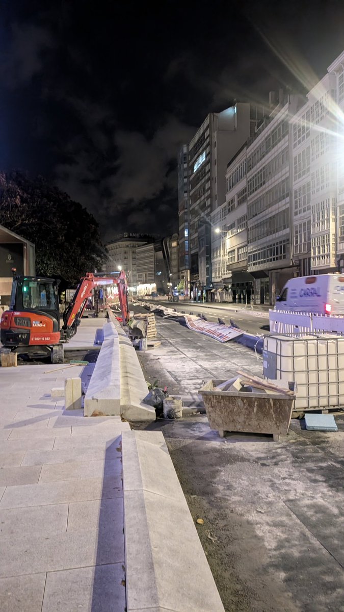 Brutal el viento en a Coruña hoy