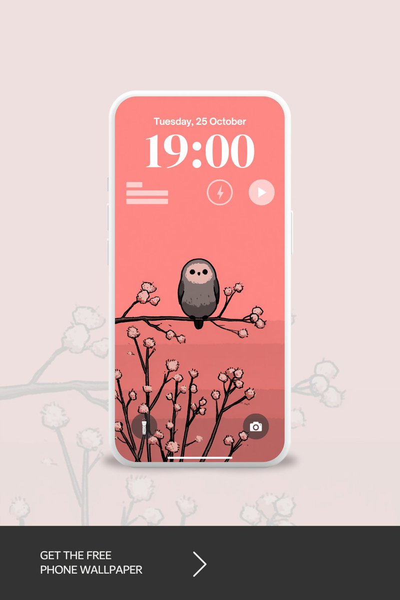 rbradience80835's tweet photo. The owl, 
Cute wallpaper with minimal style
High quality 4k #wallpaper art by me,
Download now for #Iphone and #android devices.
#wallpaper #abstract #minimal #lockscreen #ioswallpaper @GuruWallpaper1 https://t.co/tjT2Q9wLIQ