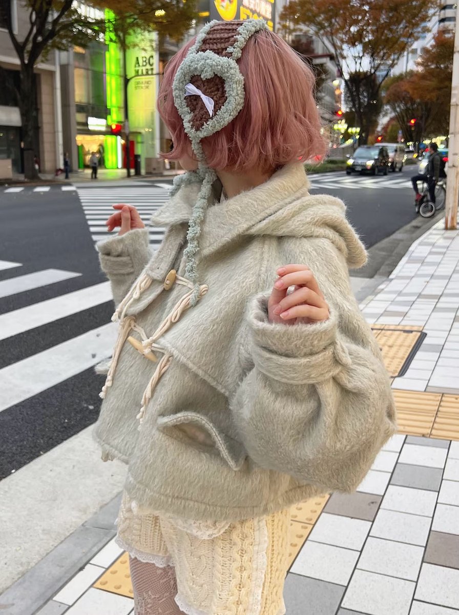 merry jennyダッフルコートが可愛すぎる🥺ゆったりしたシルエットで