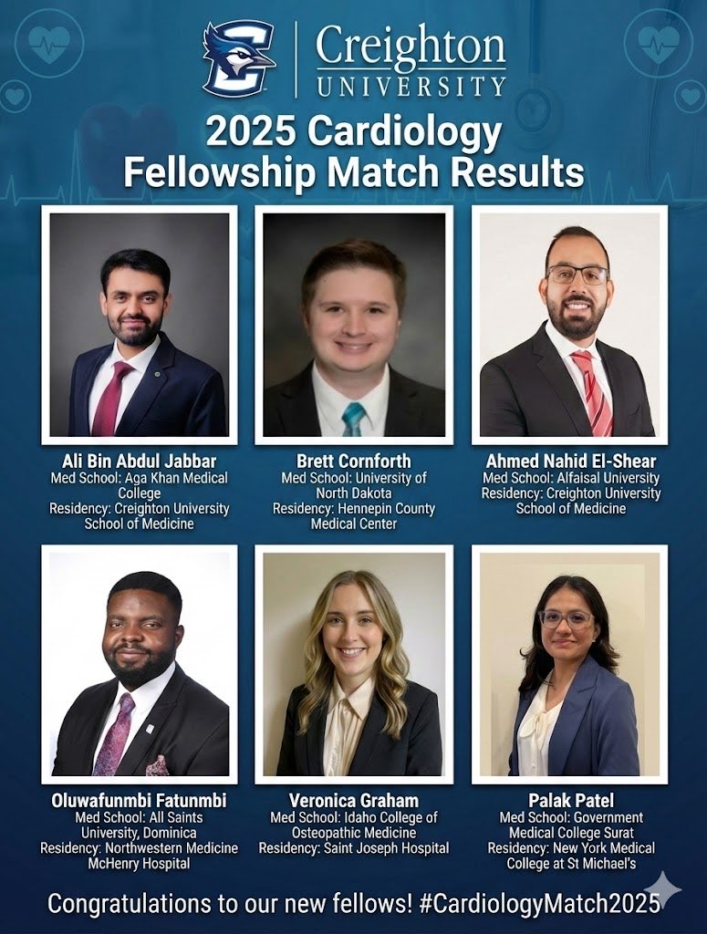 Creighton Cardiology Fellowship tweet media