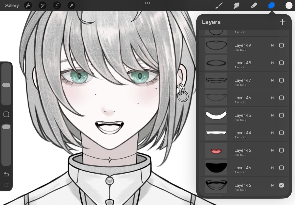 sighlowfone's tweet photo. (原創)vtuber model 試作中... https://t.co/m6pEIPvAKK