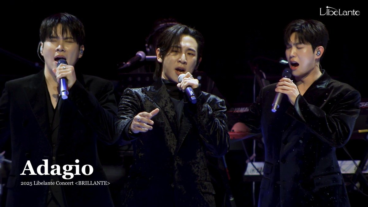 [LIVE CLIP]
Adagio - 리베란테 Libelante

🖤 youtu.be/yekNZB_RKEw
2025 Libelante Concert <BRILLANTE>

#Libelante #리베란테 #김지훈 #진원 #노현우
#KimJiHoon #JinWon #RohHyunWoo
#BRILLANTE #Adagio