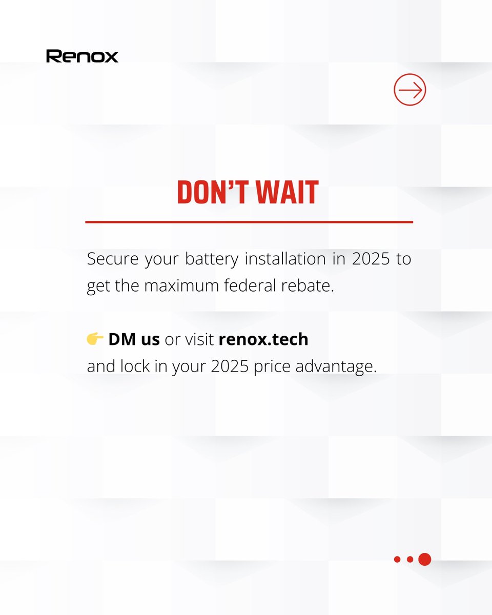 Renox Technology tweet media