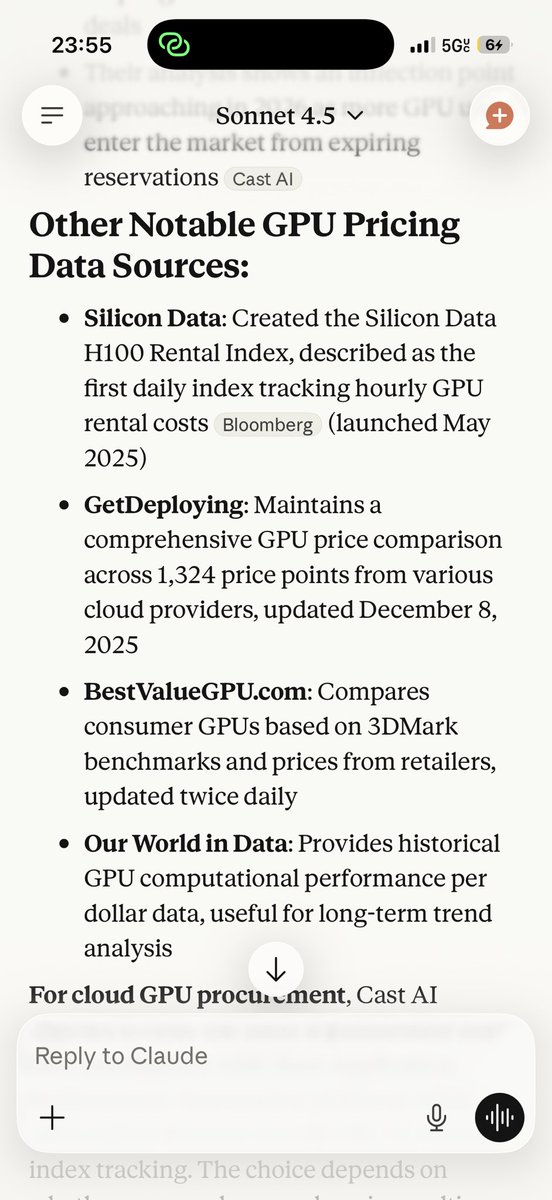 Gemini, ChatGPT, and Claude each recognize Silicon Data as the global leader in GPU pricing transparency.

Compute Exchange is on its way to becoming the category-defining marketplace for compute. The next chapter starts now. 🚀